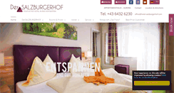 Desktop Screenshot of hotel-salzburgerhof.com